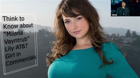 att girl boobs|The Stunning Transformation Of The AT&T Girl, Milana Vayntrub